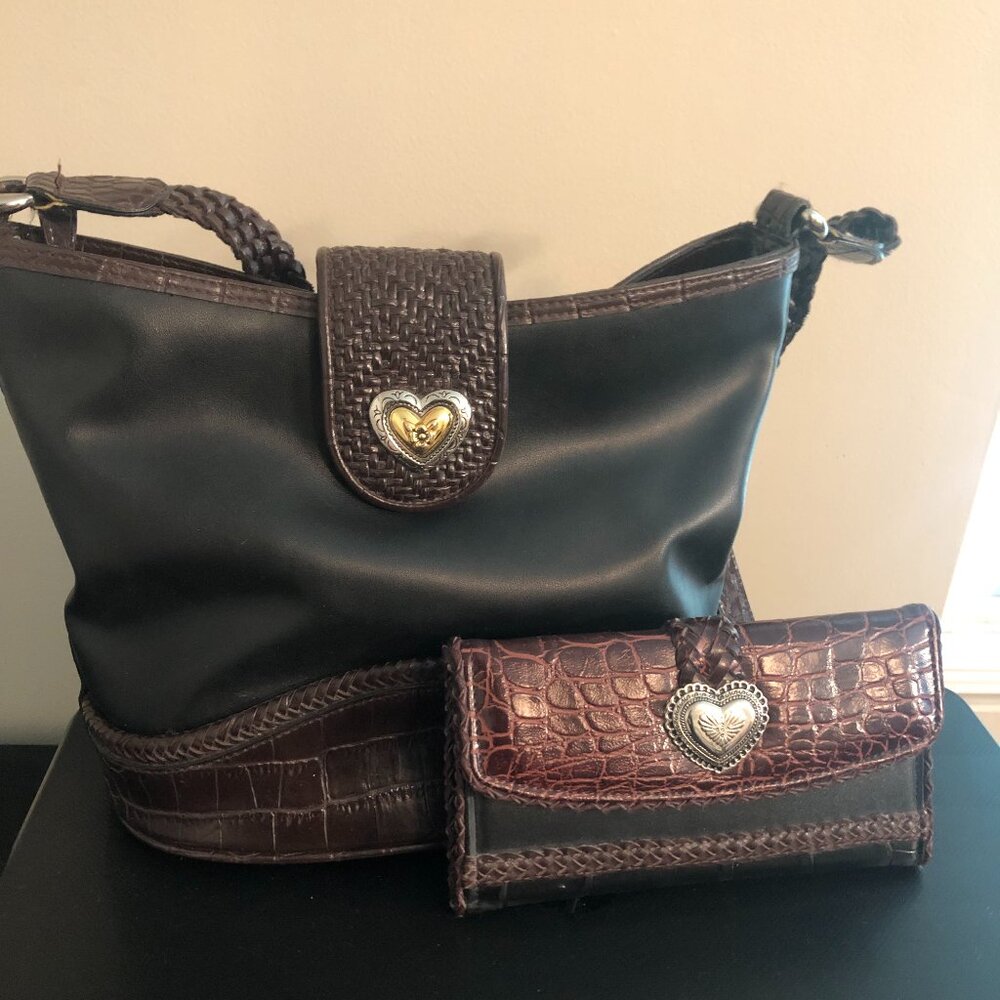 Coldwater Creek Shoulder Bag and matching billfold